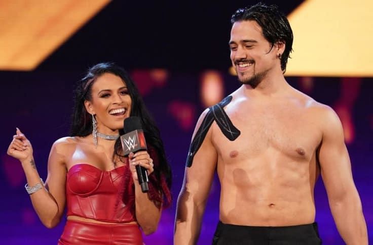 Zelina Vega and Angel Garza